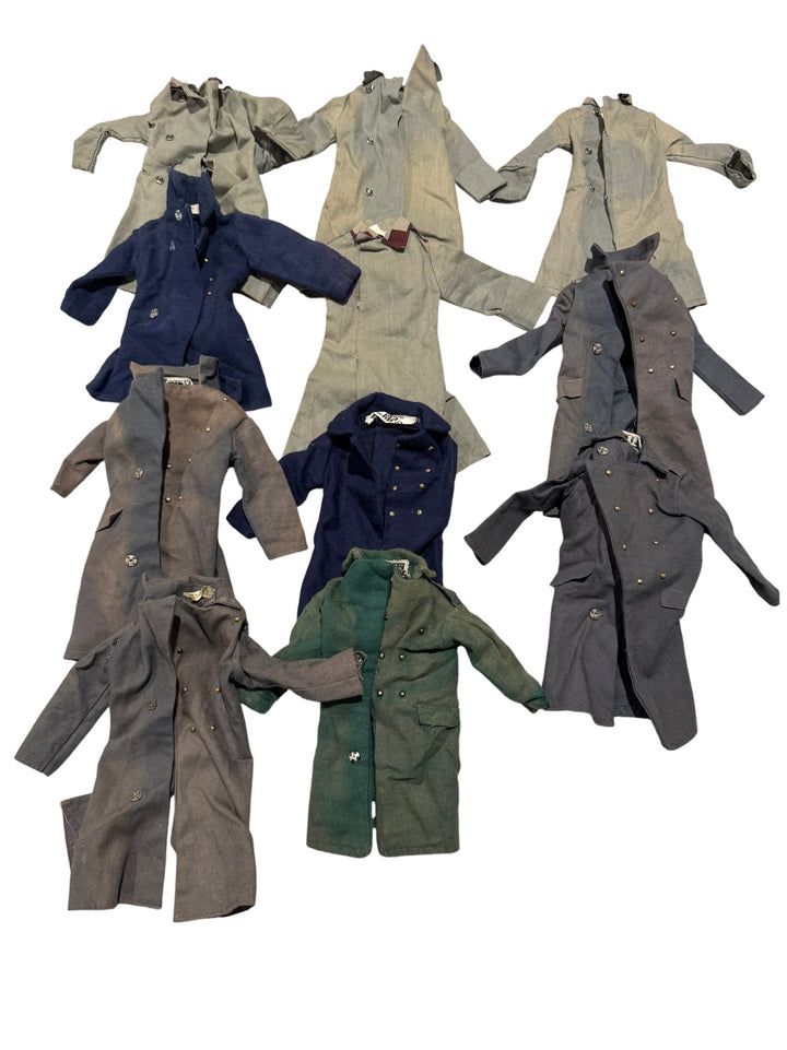 HUGE Action Man Bundle - Military Uniforms Jackets Helmets Accessories - Think Vintage ltd