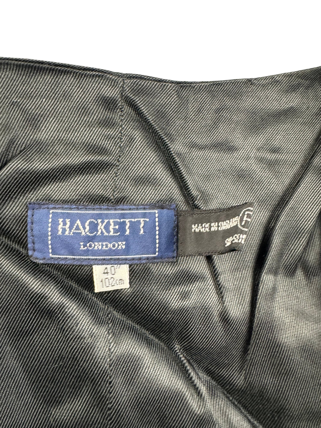 Hackett London Paisley Waistcoat - S - Think Vintage