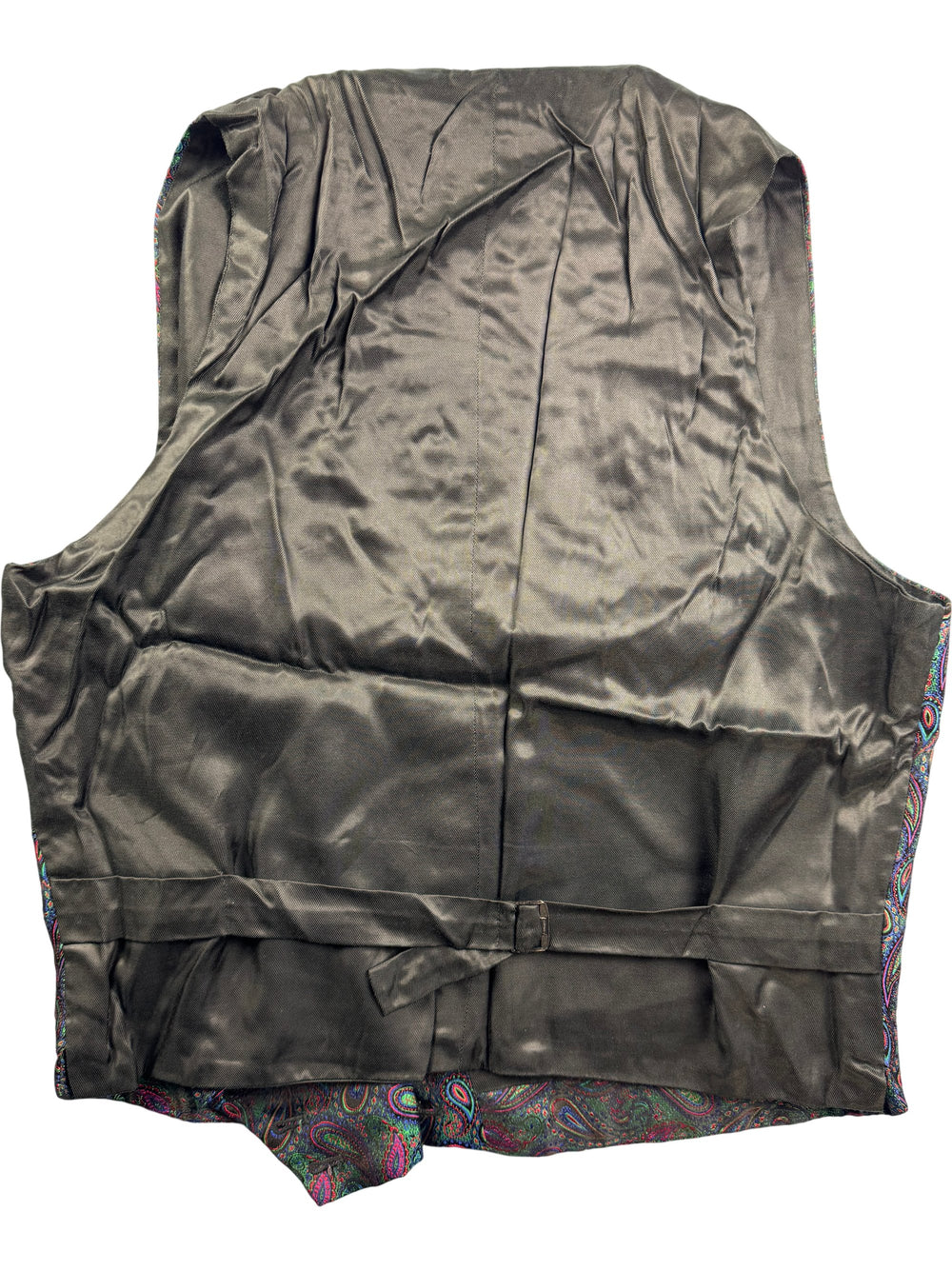 Hackett London Paisley Waistcoat - S - Think Vintage ltd