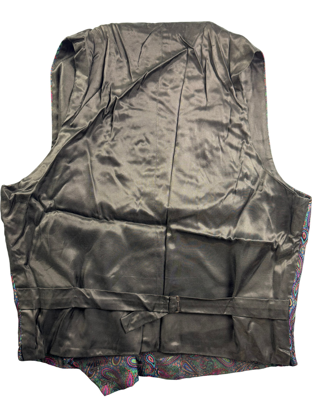 Hackett London Paisley Waistcoat - S - Think Vintage ltd