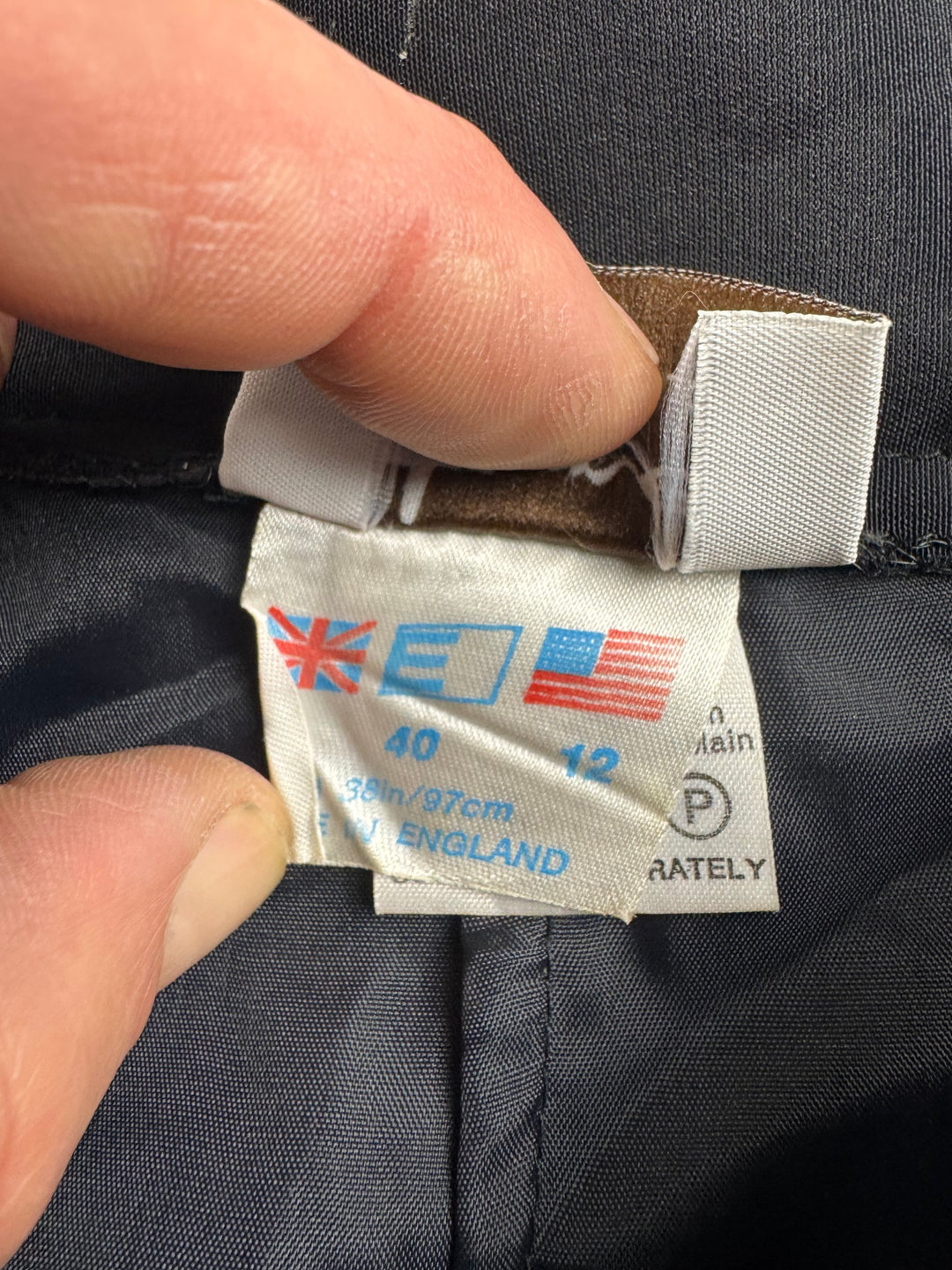 Hamells London Pleated Midi Skirt - S - Think Vintage Online Ltd