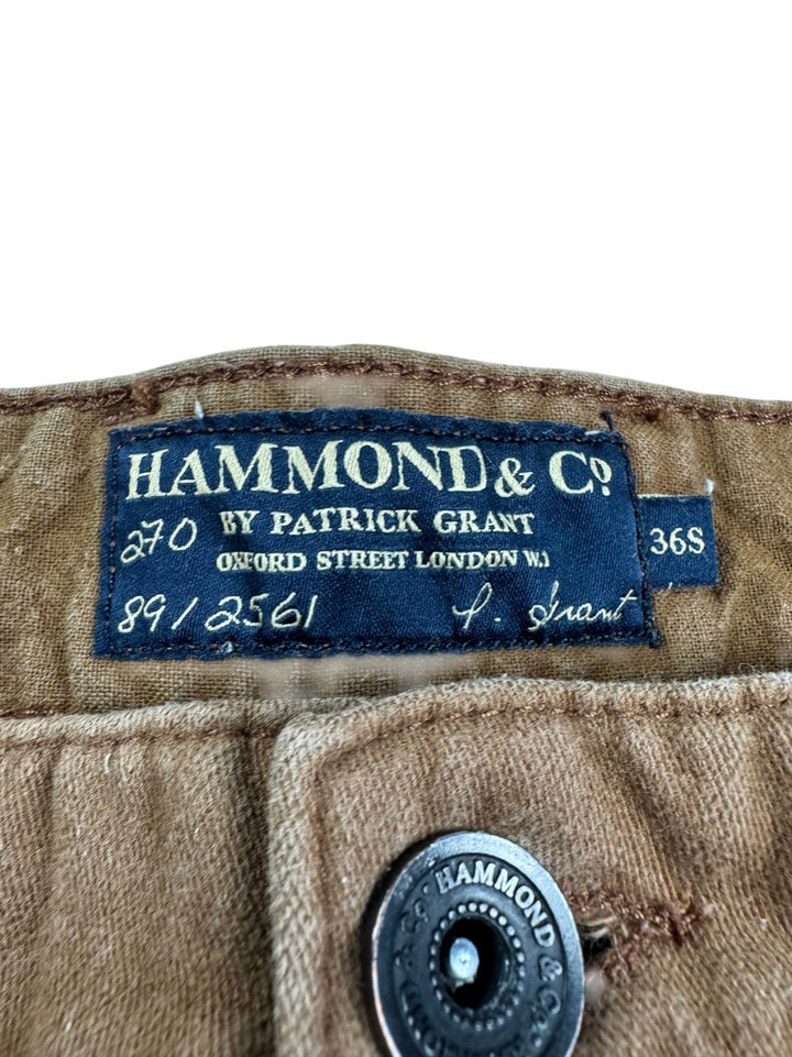 Hammond & Co Brown Chinos - W30 - Think Vintage ltd