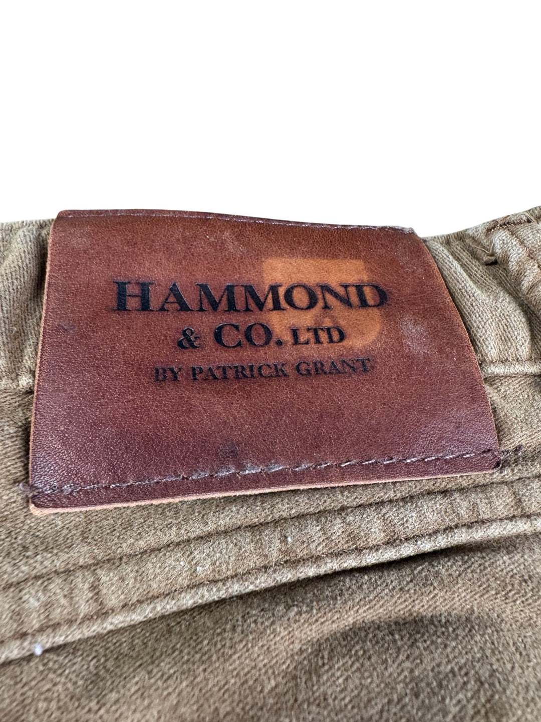 Hammond & Co Brown Chinos - W30 - Think Vintage ltd
