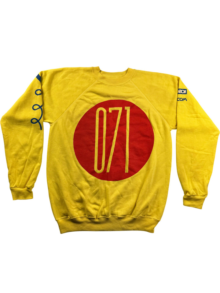 Hanes Yellow Graphic Sweatshirt - L