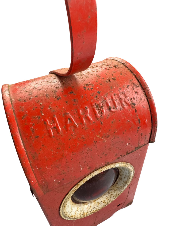 Hardy Red Vintage Lantern - Think Vintage ltd