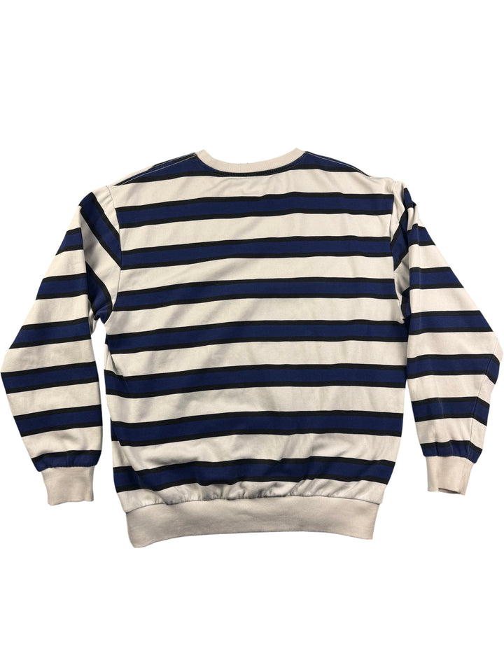 Harlem City Striped Sweatshirt - XL - Think Vintage