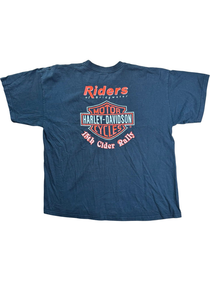 Harley Davidson Cider Rally T-Shirt - XL - Think Vintage ltd