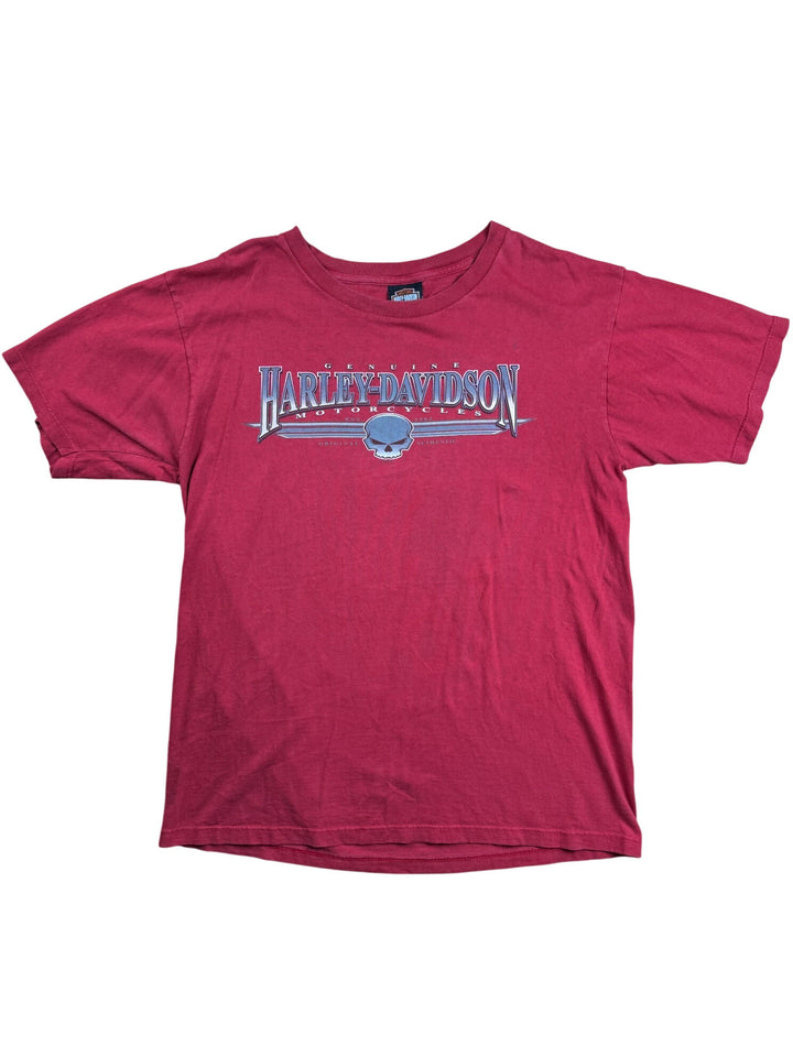 Harley Davidson Red Logo T-Shirt - L