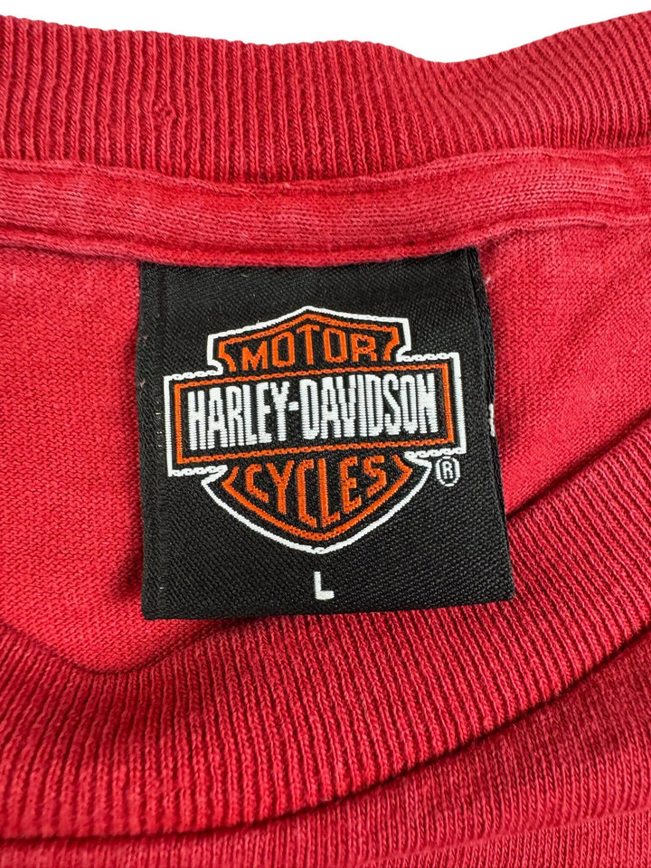 Harley Davidson Red Logo T-Shirt - L