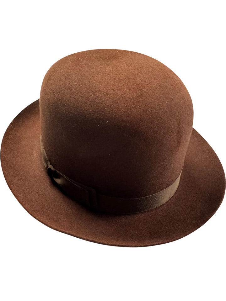 Harrods Brown Bowler Hat