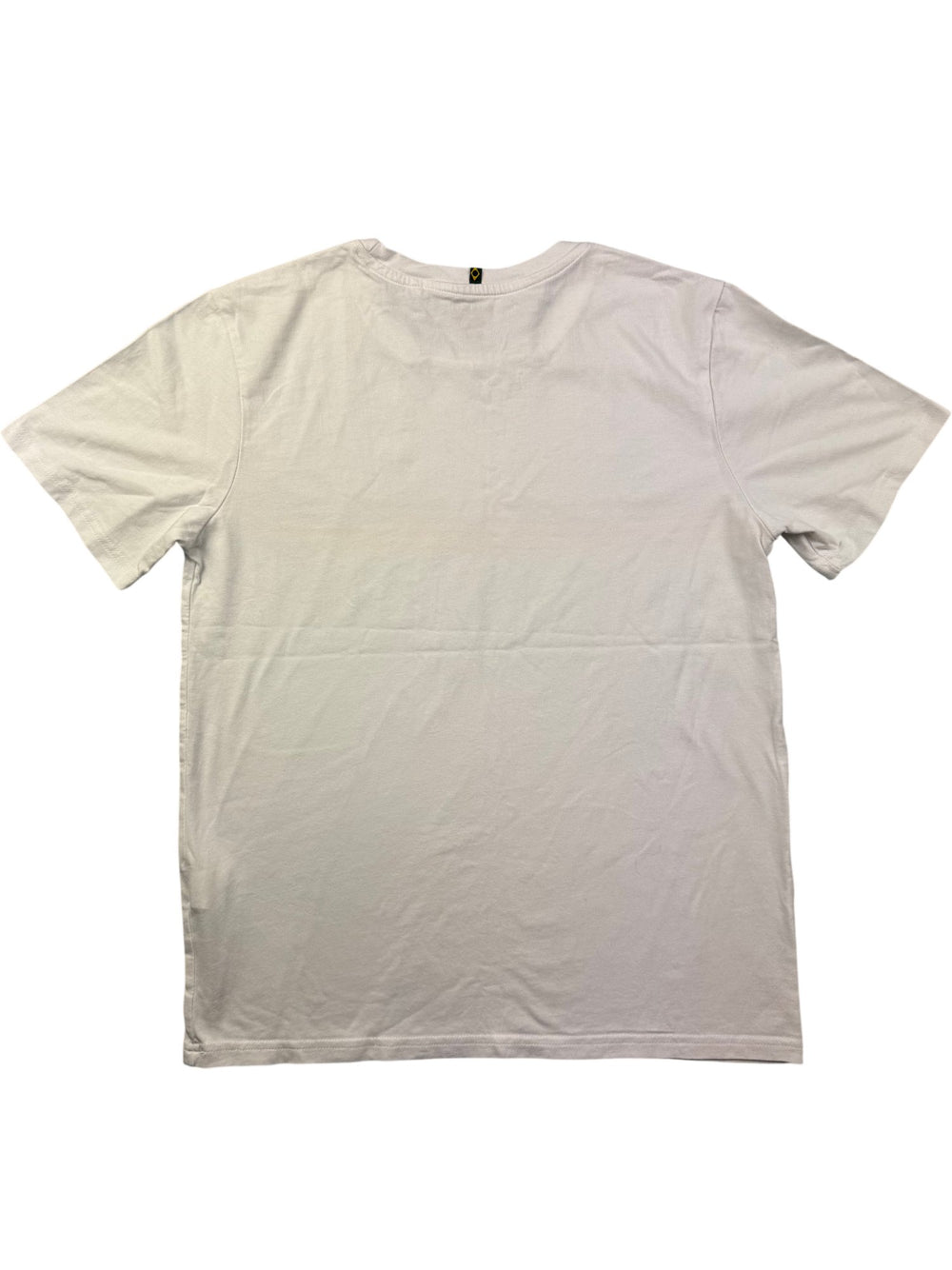 Havaianas White T-Shirt With Striped Design - M - Think Vintage ltd