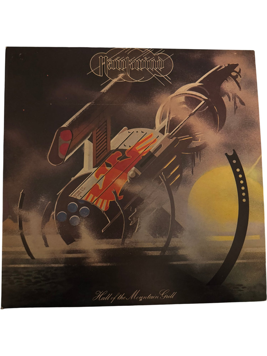 Hawkwind Hall of the Mountain Grill Vinyl Record - Good - Think Vintage ltd