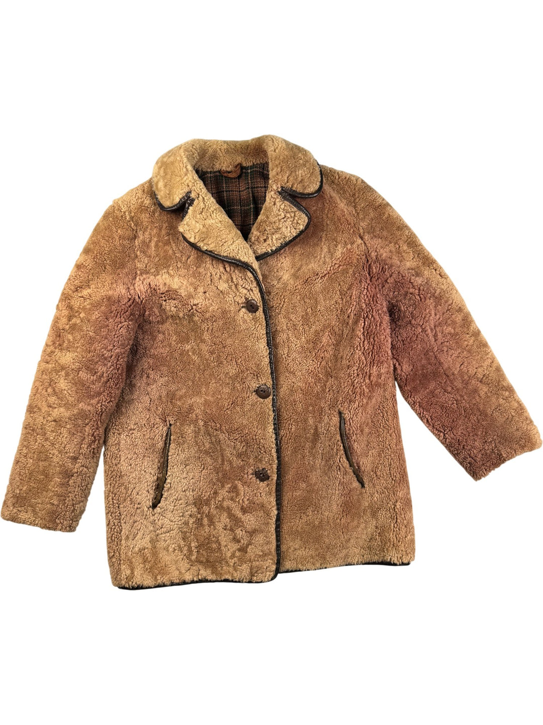 HeaTona Shearling Overcoat - L - Think Vintage ltd
