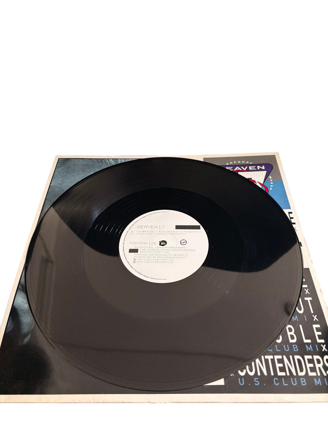 Heaven 17 Double Trouble Ltd Vinyl - Good - Think Vintage ltd