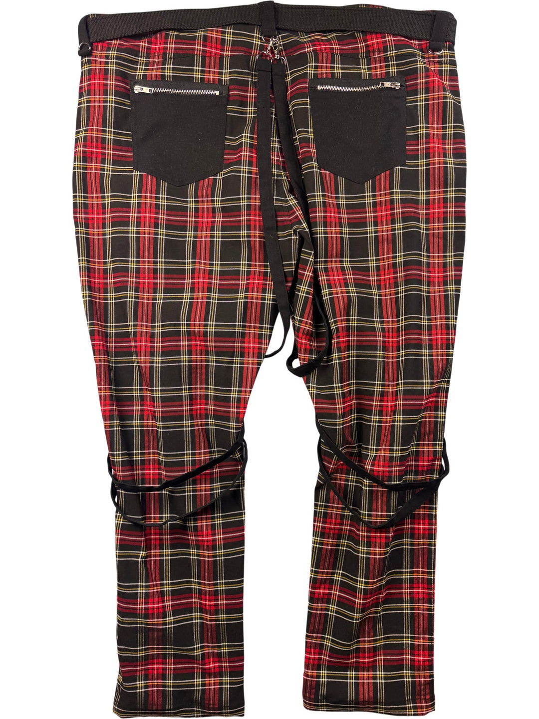 Hell Bunny Checkered Trousers - W44 - Think Vintage ltd