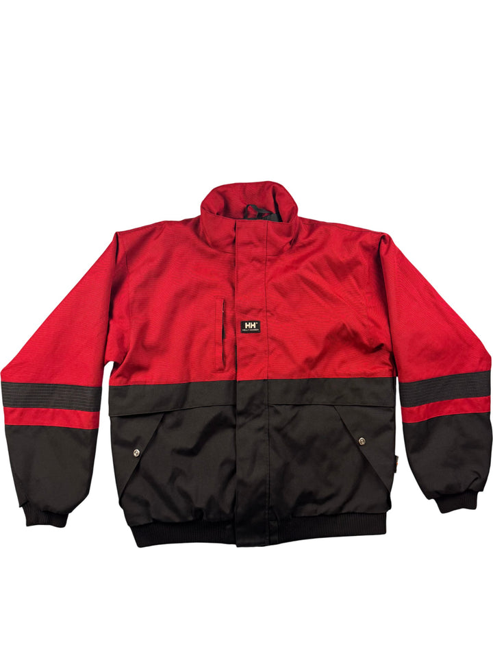 Helly Hansen Red and Black Jacket - L - Think Vintage