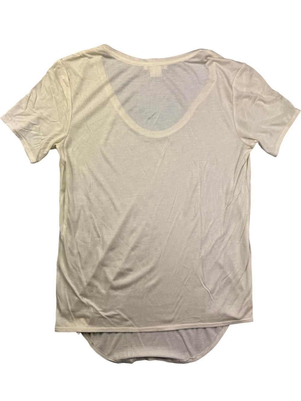 Helmut Lang White T-Shirt - S/M - Think Vintage ltd