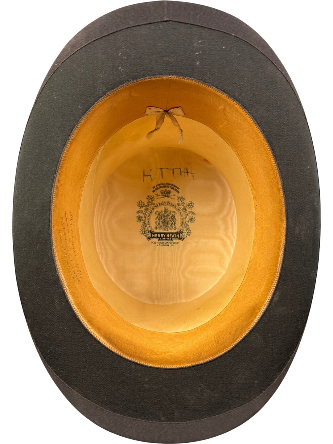 Henry Heath Black Top Hat - Think Vintage Online Ltd