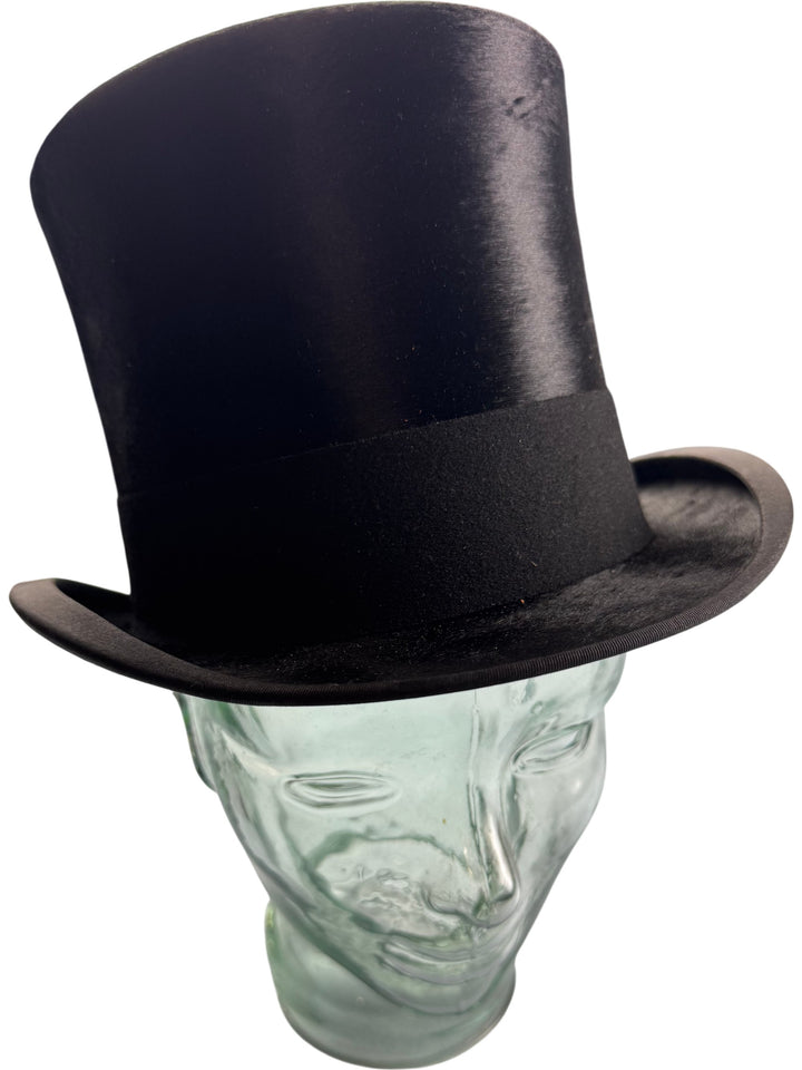 Henry Heath Black Top Hat - Think Vintage ltd