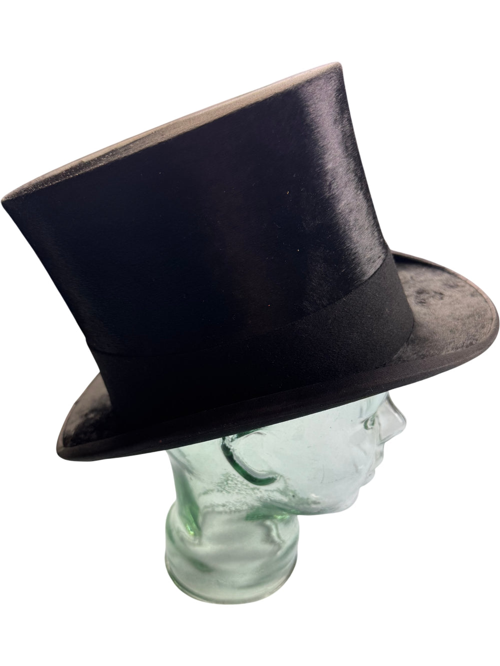 Henry Heath Black Top Hat - Think Vintage ltd