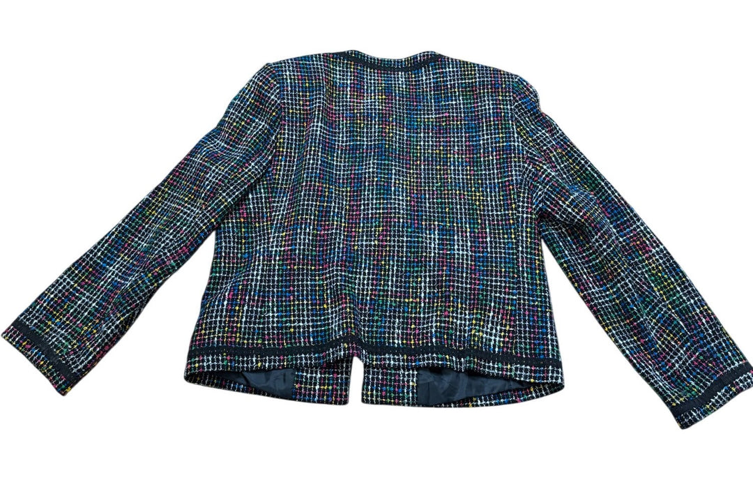 Henry-Lee Petites Multicolour Tweed Jacket - M