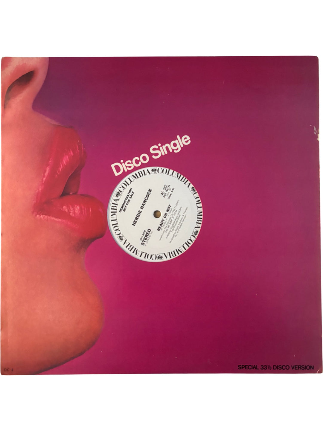 Herbie Hancock Disco Single Vinyl - NM/Mint - Think Vintage ltd