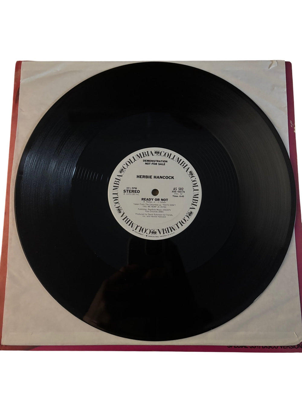 Herbie Hancock Disco Single Vinyl - NM/Mint - Think Vintage ltd