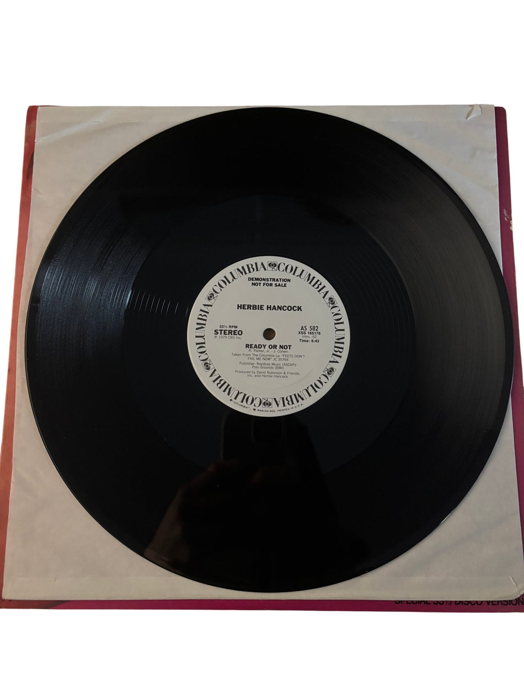 Herbie Hancock Disco Single Vinyl - NM/Mint - Think Vintage ltd