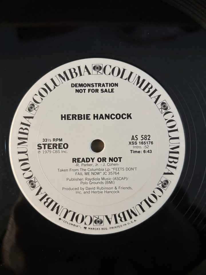 Herbie Hancock Disco Single Vinyl - NM/Mint - Think Vintage ltd