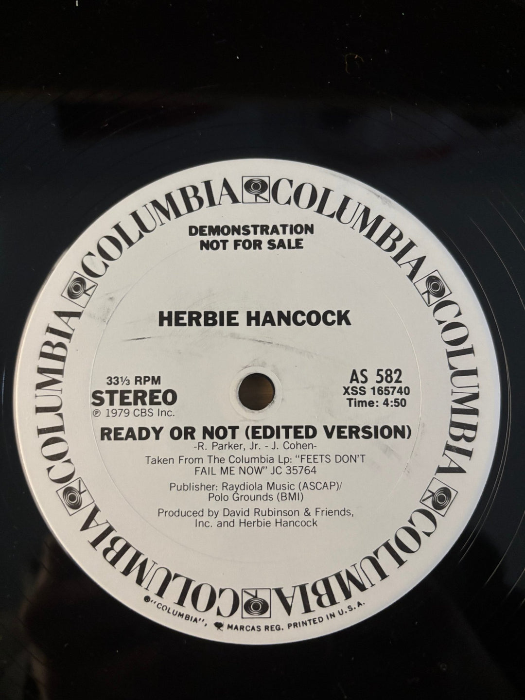 Herbie Hancock Disco Single Vinyl - NM/Mint - Think Vintage ltd