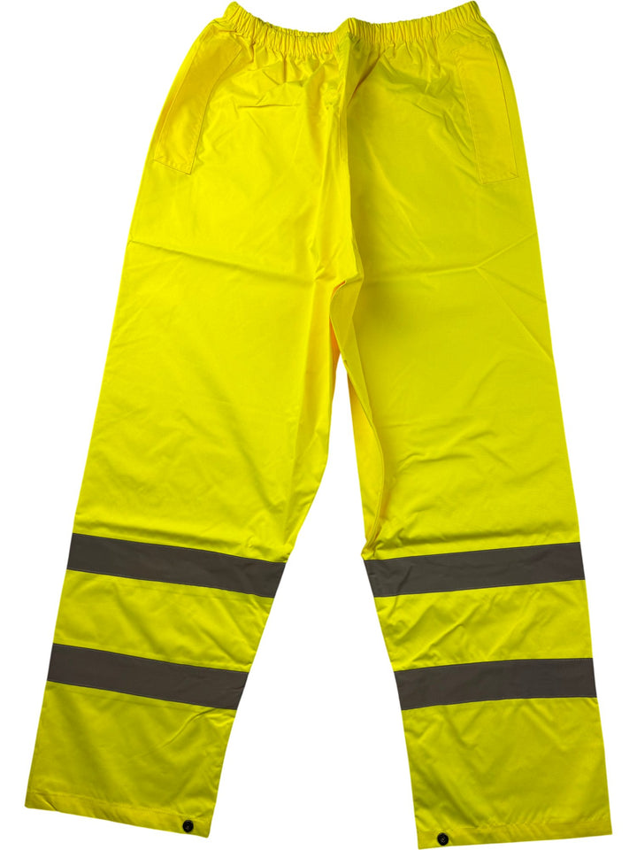 High Visibility Yellow Reflective Safety Trousers - Think Vintage ltd