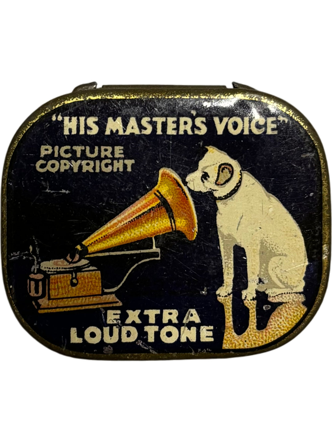His Master's Voice Gramophone Needle Tin - Think Vintage