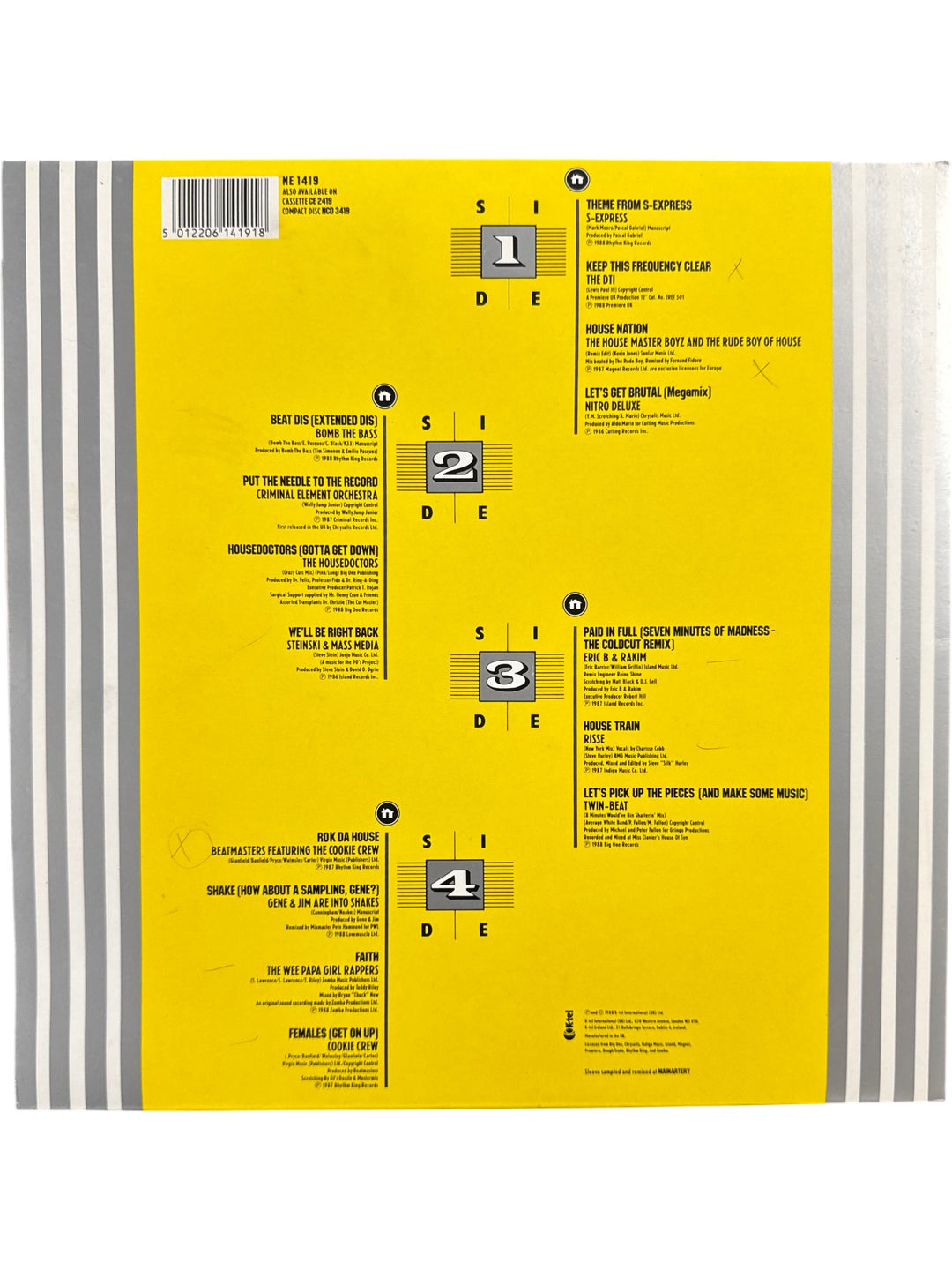 Hits Of House Vinyl Album - Think Vintage