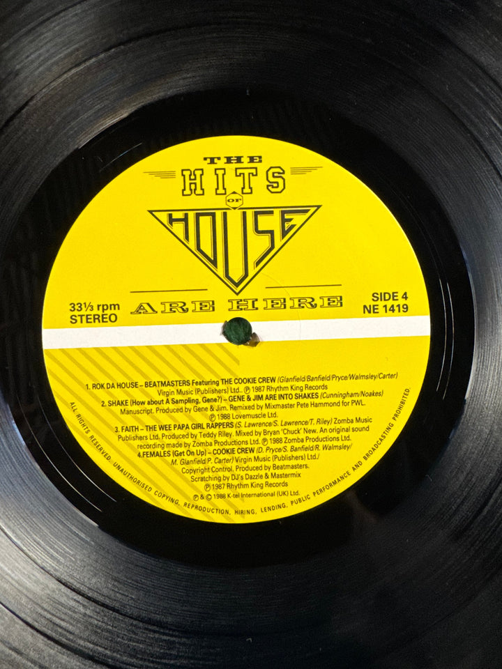 Hits Of House Vinyl Album - Think Vintage