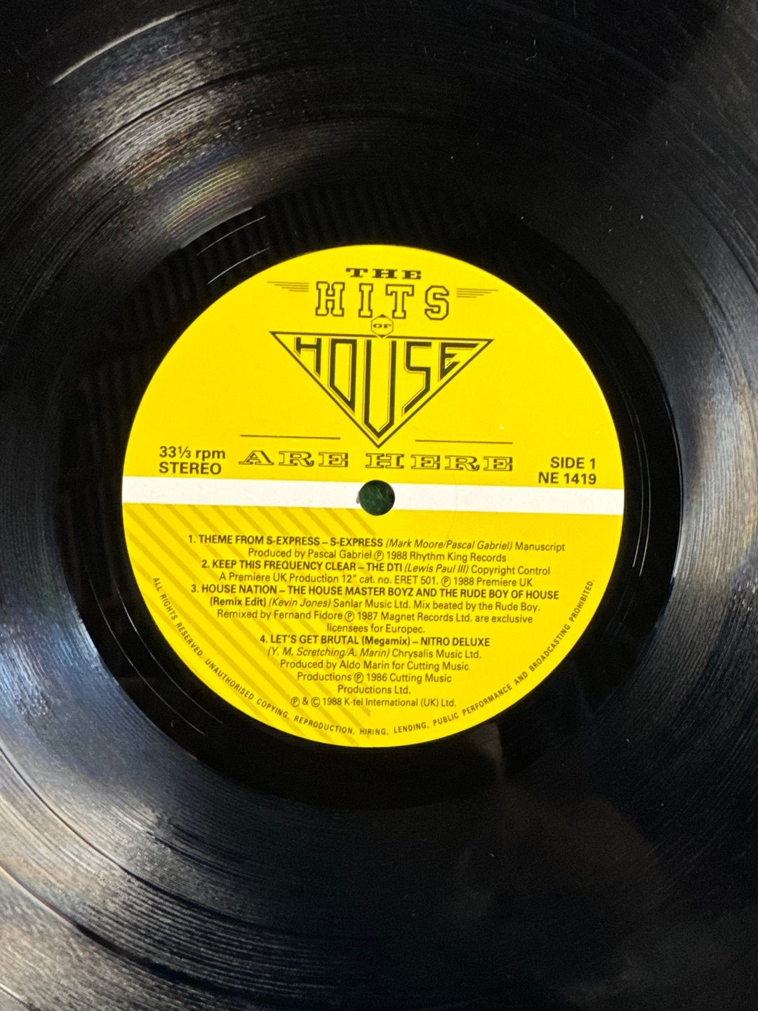 Hits Of House Vinyl Album - Think Vintage