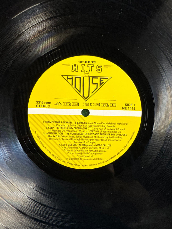 Hits Of House Vinyl Album - Think Vintage