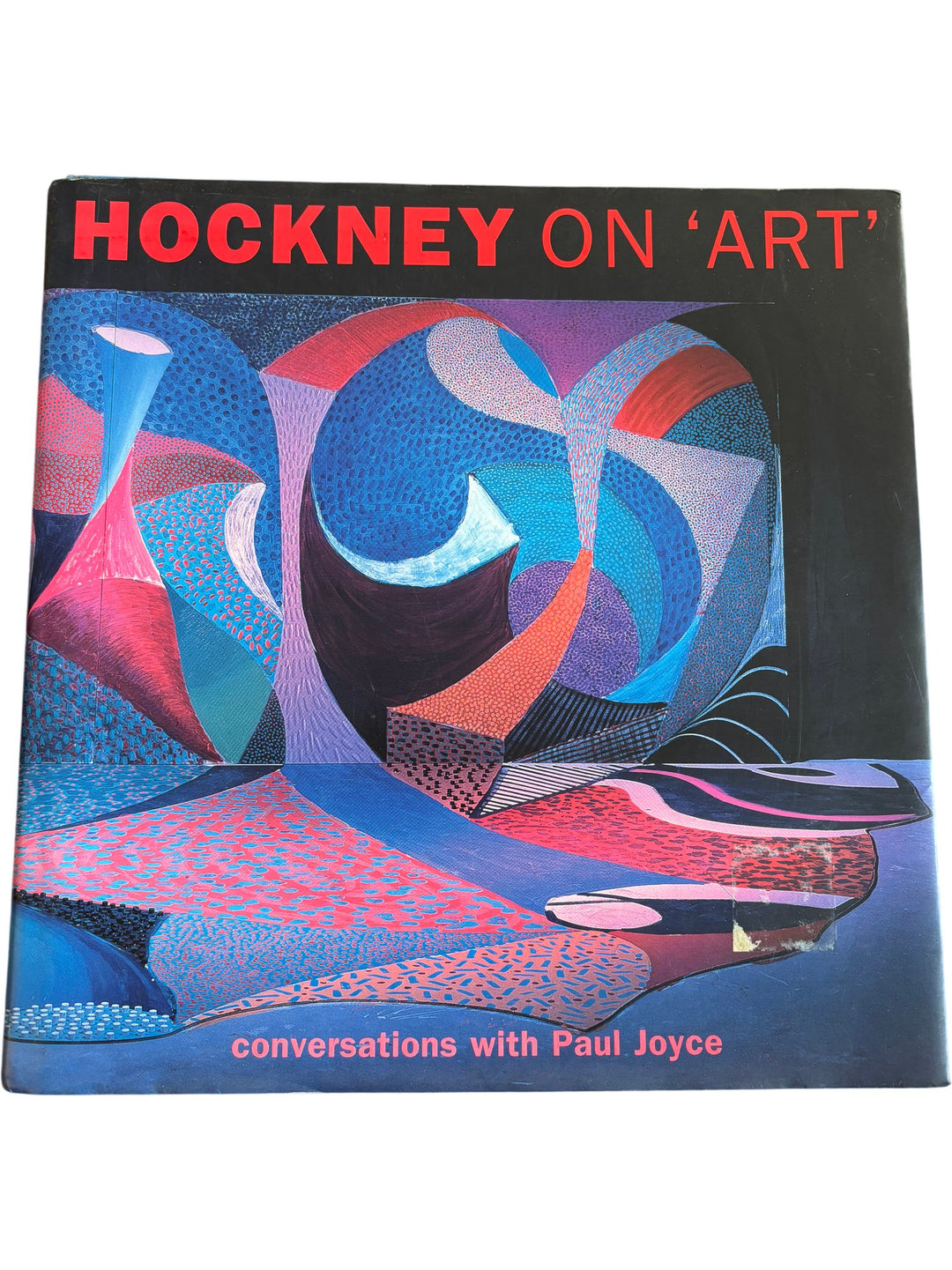 Hockney On Art Conversations With Paul Joyce Book - Think Vintage ltd