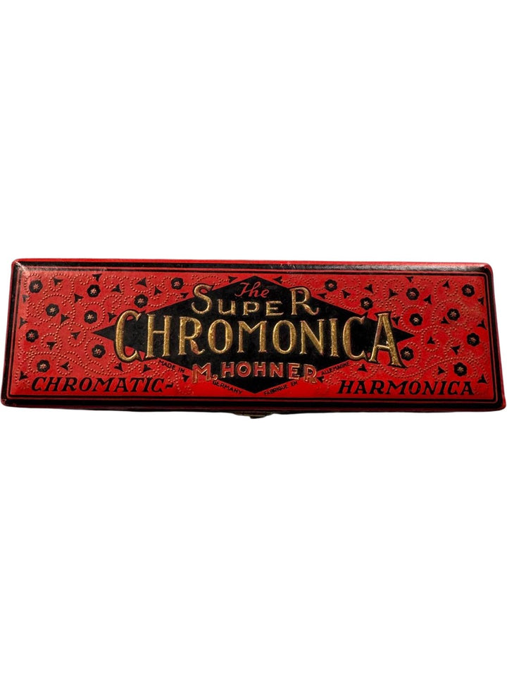 Hohner Super Chromonica Vintage Harmonica Key C Made in Germany - Think Vintage ltd