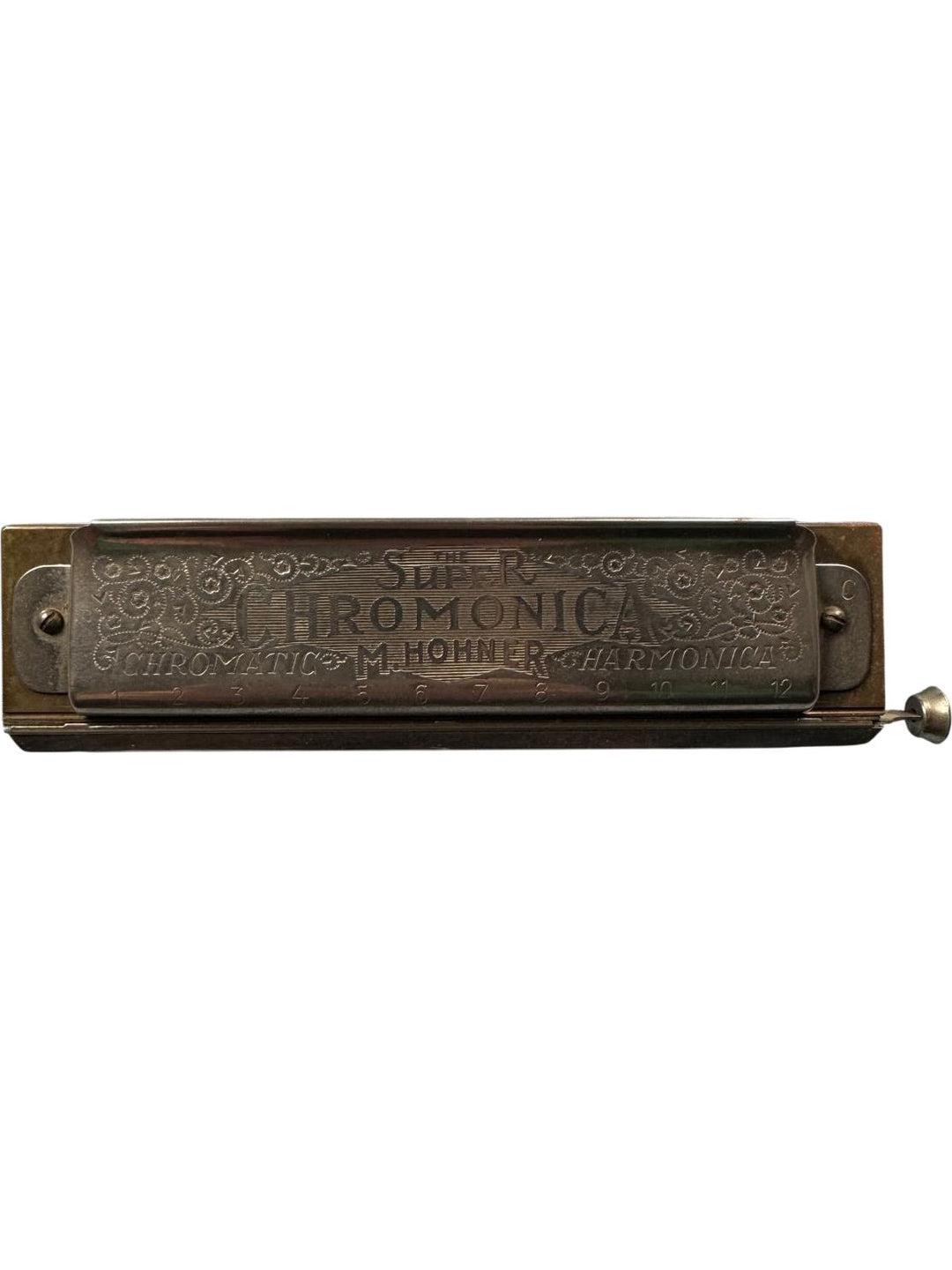Hohner Super Chromonica Vintage Harmonica Key C Made in Germany - Think Vintage ltd