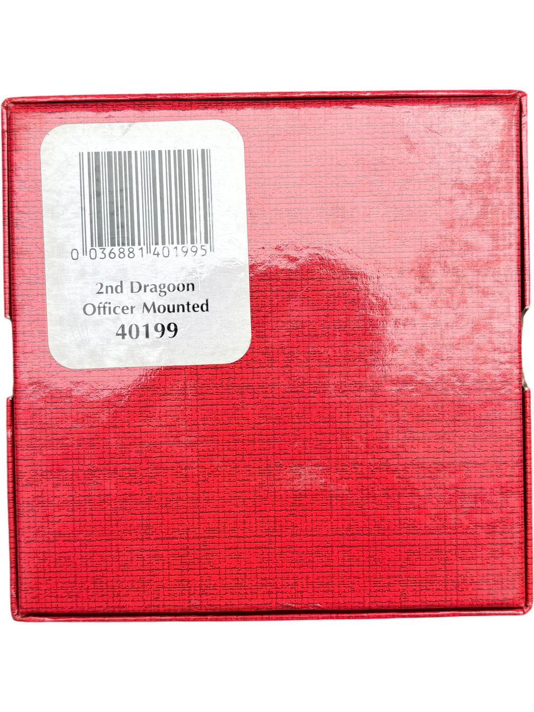 Hollow Cast Collection 2nd Dragoon Officer Mounted Figure - Think Vintage ltd