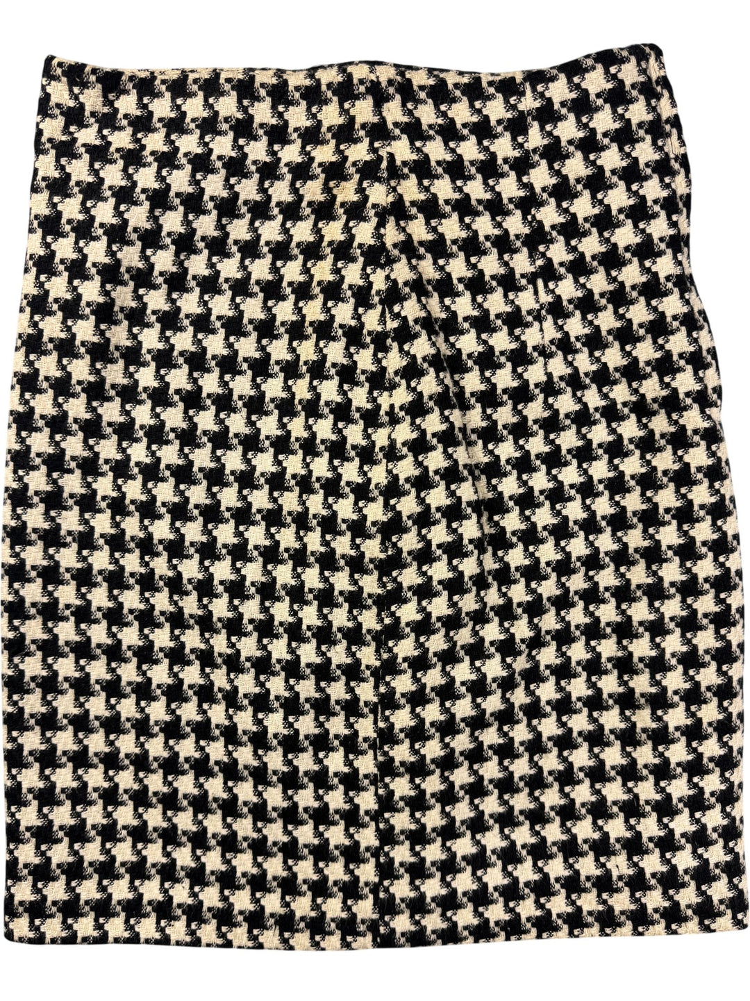 Houndstooth Pencil Skirt - W26 - Think Vintage ltd