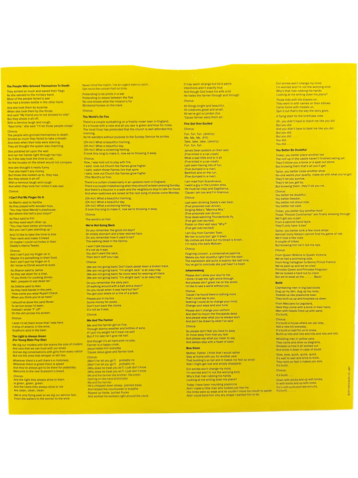 House Martins 'The People Who Grinned' Vinyl Album - Think Vintage