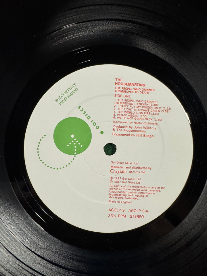 House Martins 'The People Who Grinned' Vinyl Album - Think Vintage