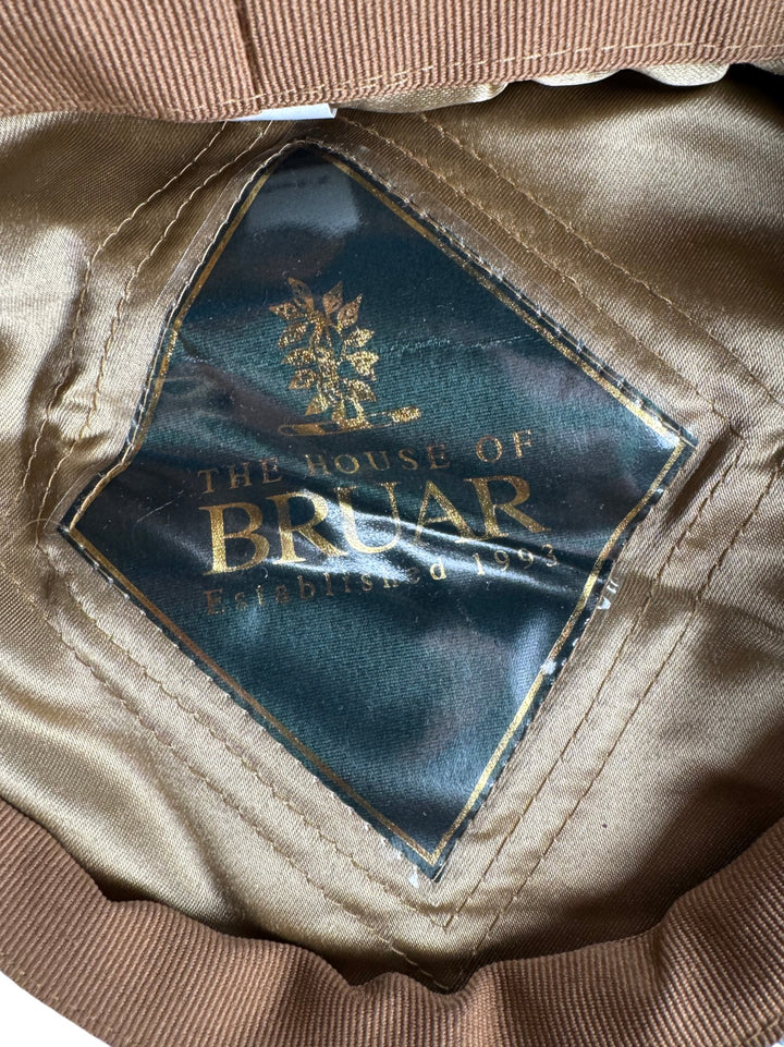 House Of Bruar Gray Checkered Flat Cap - Think Vintage ltd