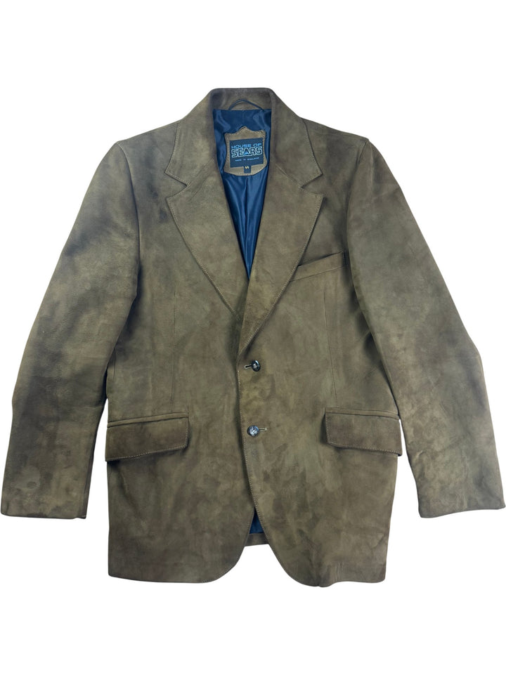 House Of Sears Suede Blazer - L - Think Vintage ltd