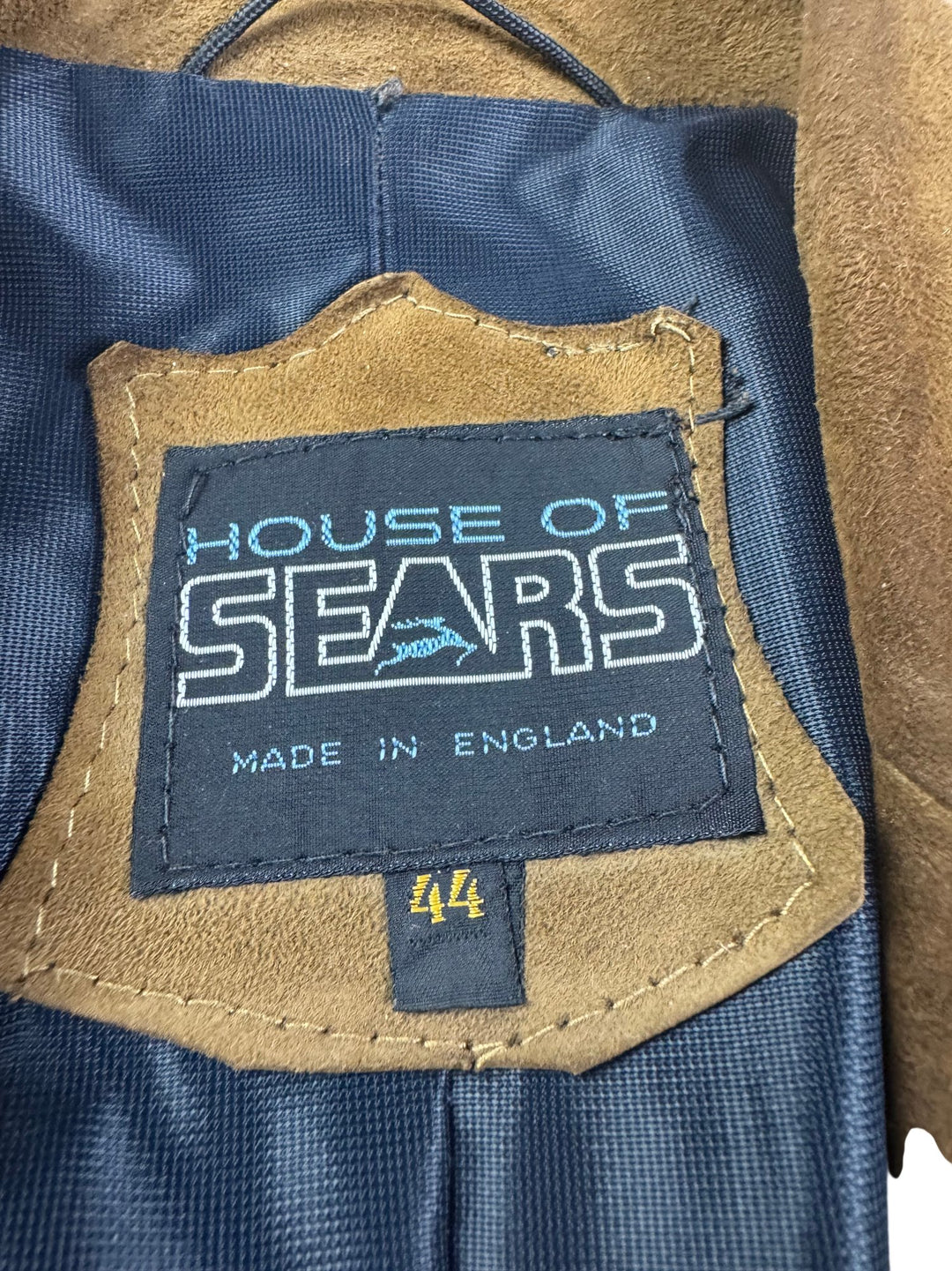 House Of Sears Suede Blazer - L - Think Vintage ltd