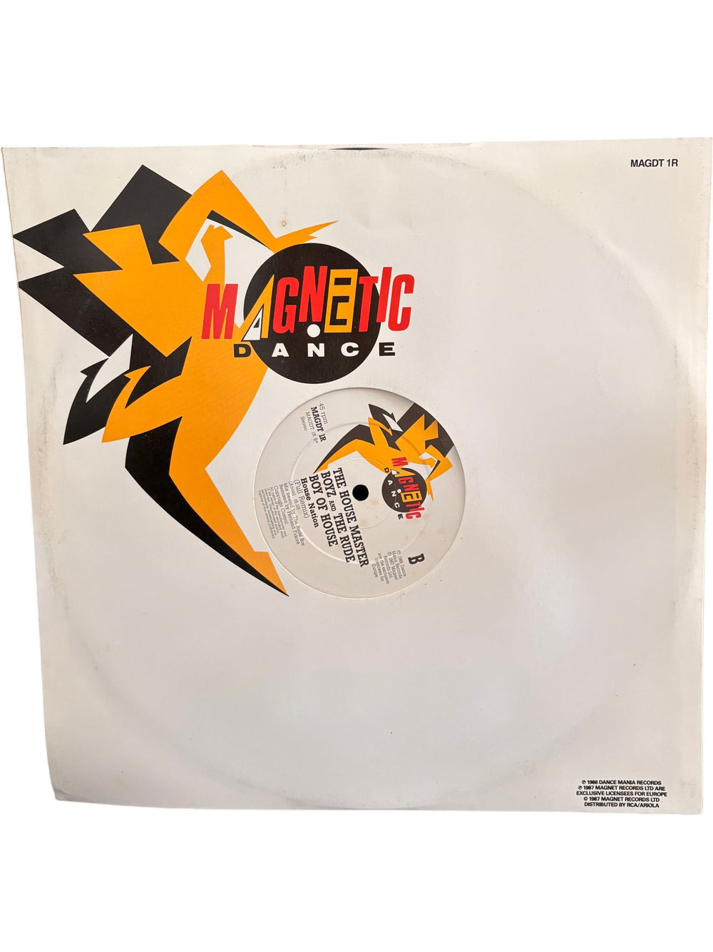 Housemaster Boyz House Nation Vinyl Record - Fair - Think Vintage ltd