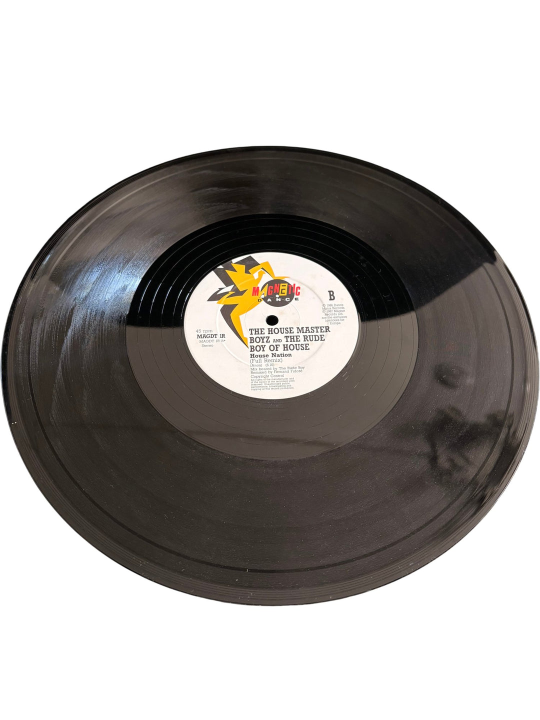 Housemaster Boyz House Nation Vinyl Record - Fair - Think Vintage ltd