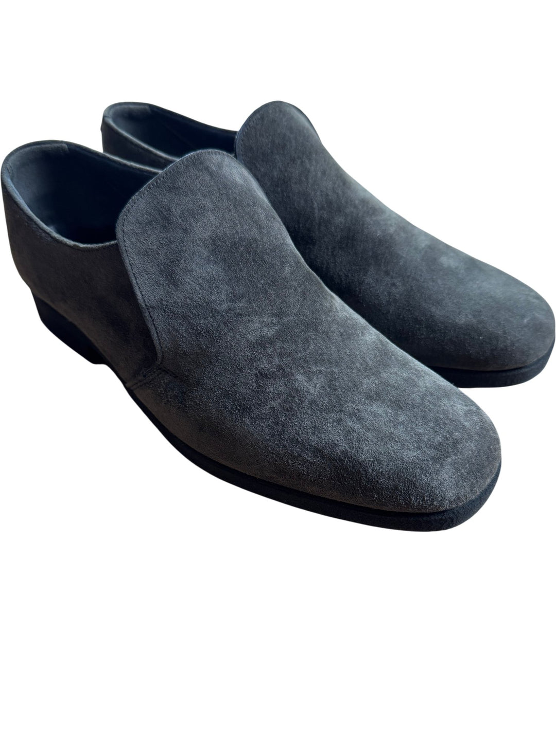 Hush Puppies Suede Slip-On Shoes - 7 - Think Vintage ltd