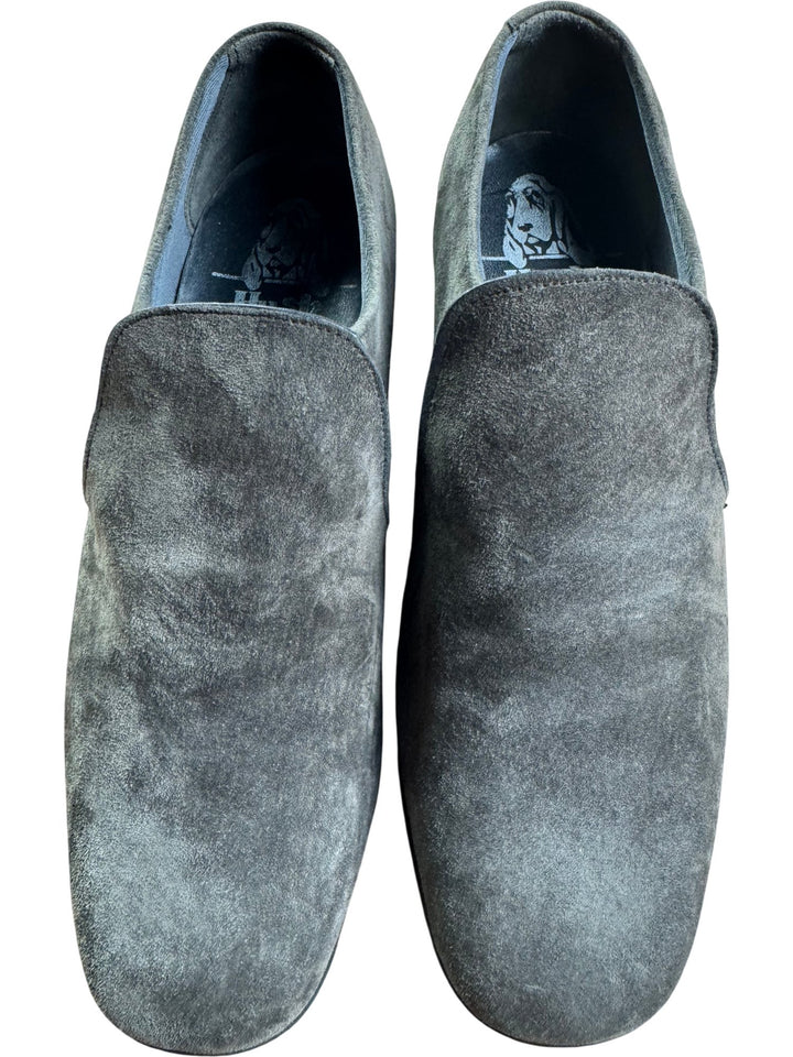 Hush Puppies Suede Slip-On Shoes - 7 - Think Vintage ltd